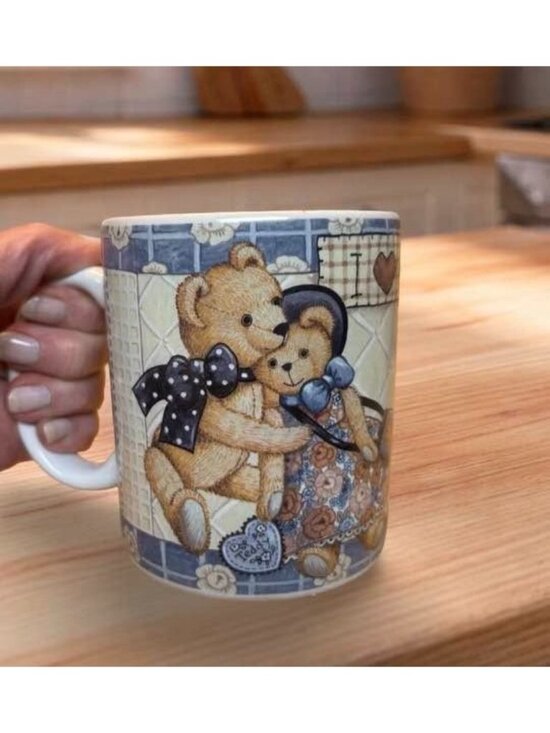 Lang & Wise Other - Lang & Wise 1998 "I Love My Bear" Collector Mug By Nita Showers Teddy Bear Desig